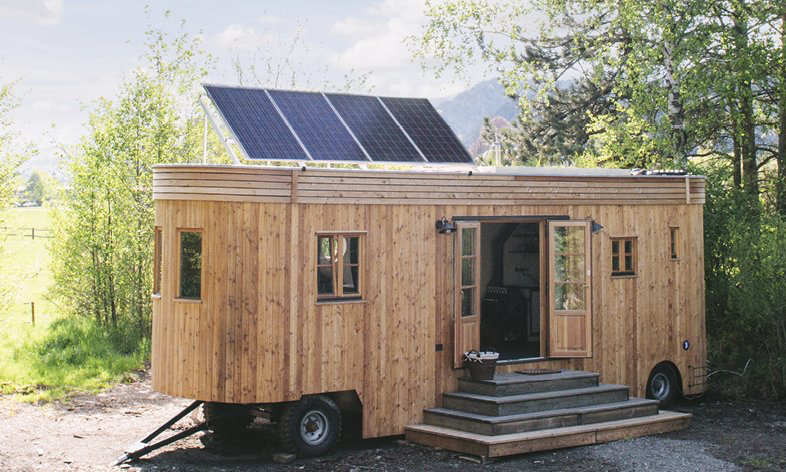 Leben im Einklang mit der Natur: Dieser energieautarke Wohnwagen macht es möglich