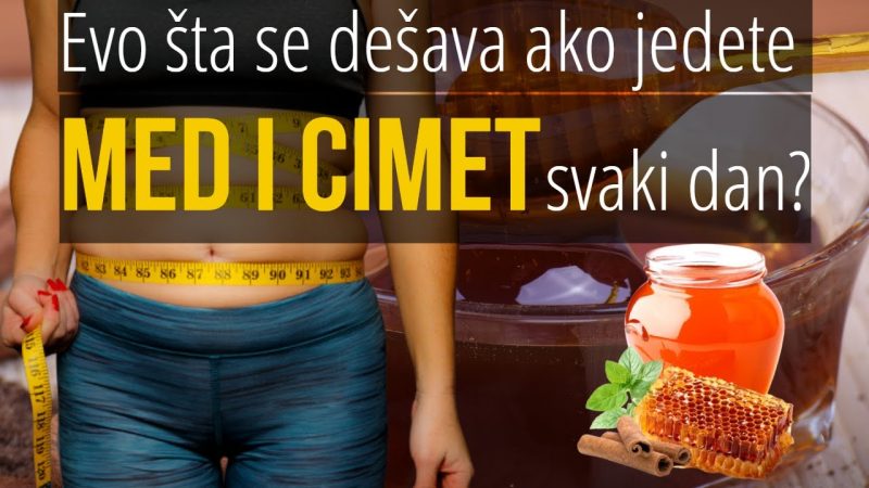 Med, voda i cimet liječe srce, izbacuju holesterol i smanjuju težinu! (RECEPT)