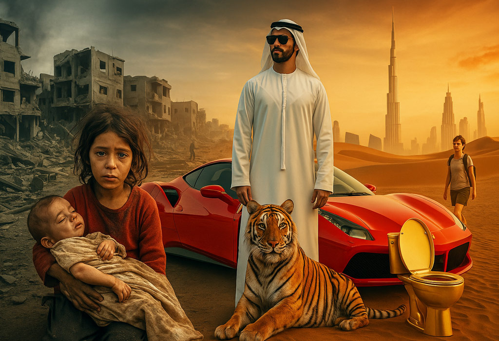 Gaza čeka kap vode a Ferrari i palate su važniji ovim „bratskim narodima“ !