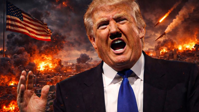 MANIAK Donald Trump droht mit Völkermord und der Zerstörung der gesamten Zivilisation!!!  VIDEO